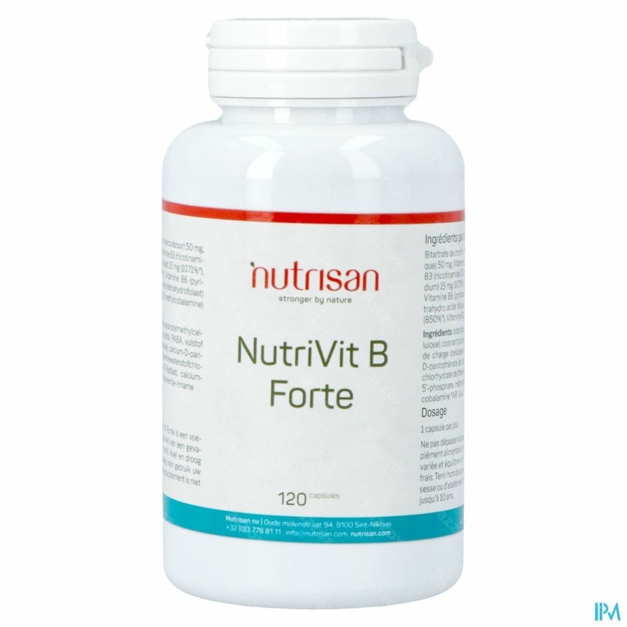 Nutrivit B Forte V-caps 100+20 Gratis Nutrisan