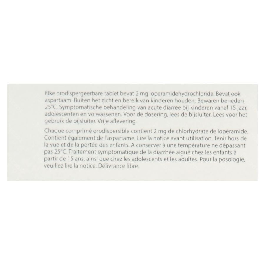 Loperamide Ab 2mg 20 Tabletten