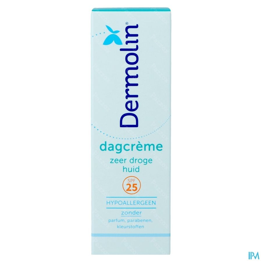 Dermolin Dagcrème Zeer Droge Huid en Gevoelige Huid 50ml
