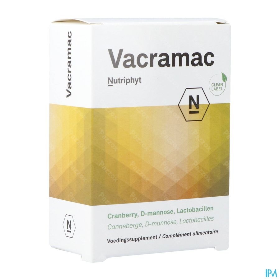 Nutriphyt Vacramac Gezonde Urinewegen 30 Capsules
