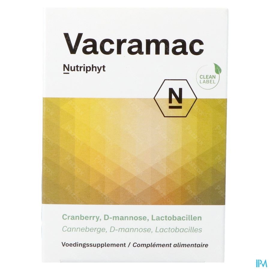 Nutriphyt Vacramac Gezonde Urinewegen 30 Capsules