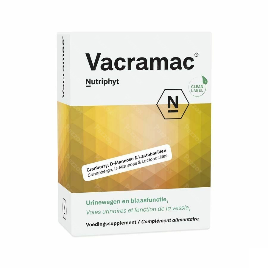 Nutriphyt Vacramac Gezonde Urinewegen 30 Capsules
