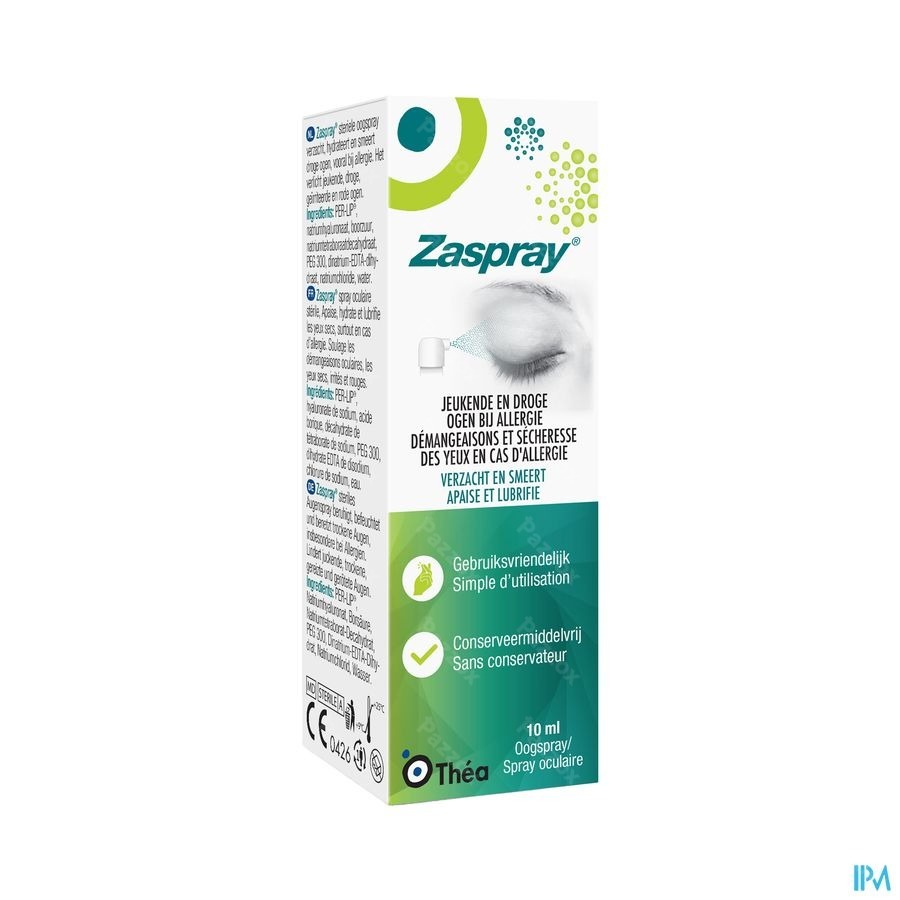 Zaspray Oogspray Droge Ogen 10ml