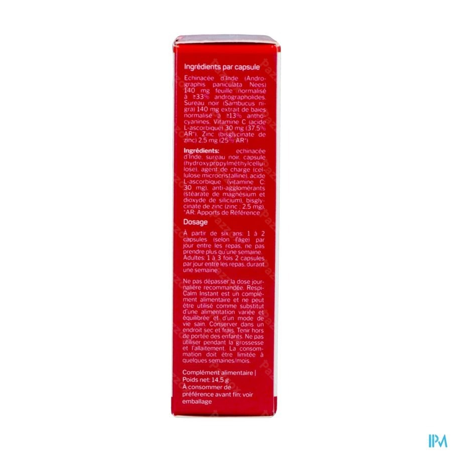 Nurisan Respicalm Instant 30 Capsules