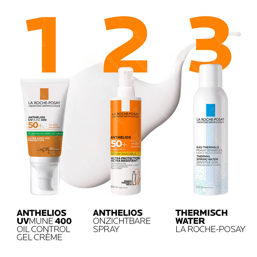 La Roche-Posay Dry Touch Gel Uvmune SPF50+ Zonder Parfum 50ml