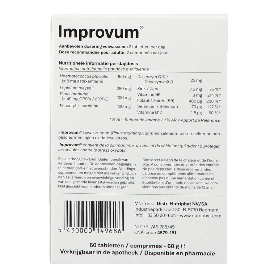 Improvum Tabl 60 Nutriphyt Nf