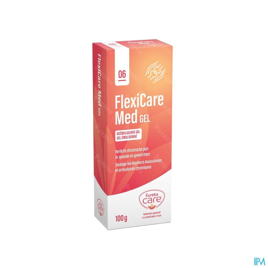 Eureka Care Flexicare Med Gel Chronische Spier- en Gewrichtspijn 100g