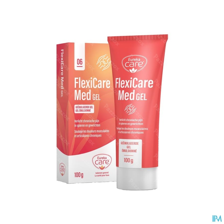 Eureka Care Flexicare Med Gel Chronische Spier- en Gewrichtspijn 100g
