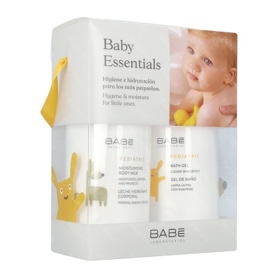 Babé Pediatric Geschenkset Badgel + Lichaamsmelk
