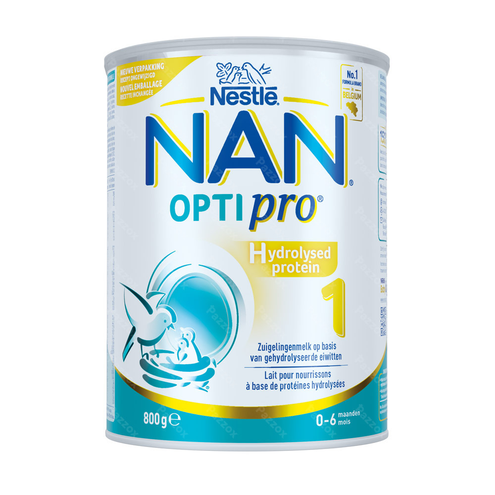 Nan Optipro Hydrolysed protein 1 Zuigelingenmelk Baby 800g