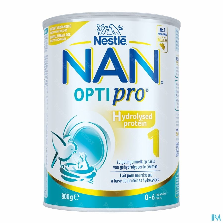 Nan Optipro Hydrolysed protein 1 Zuigelingenmelk Baby 800g