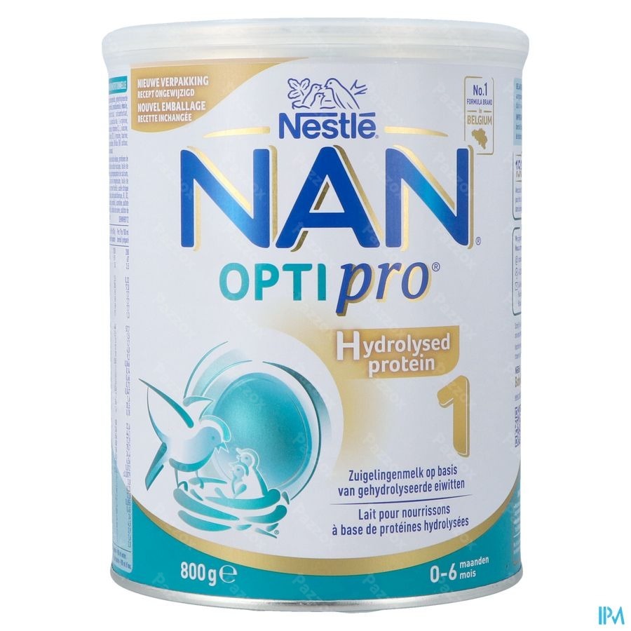 Nan Optipro Hydrolysed protein 1 Zuigelingenmelk Baby 800g