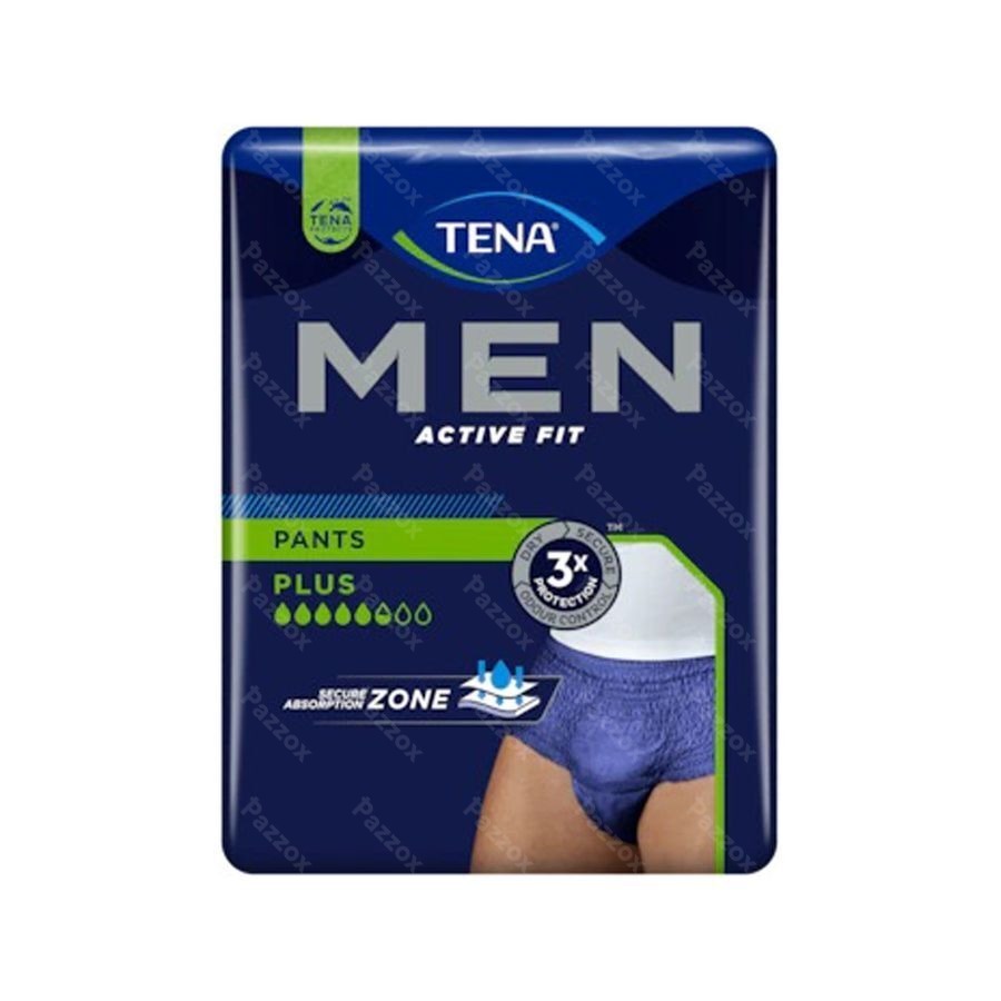Tena Men Active Fit Pants Plus Blauw l/xl10 772610