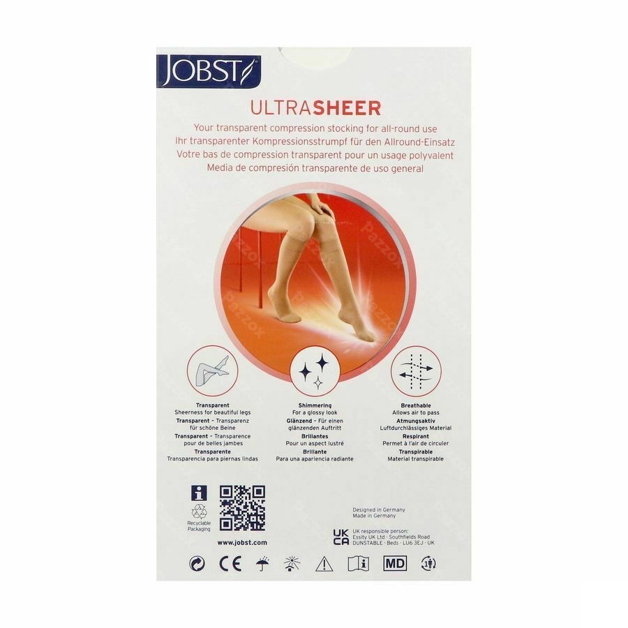 Jobst Ultras 1 Ad Pet Sft Nat Iii Pair