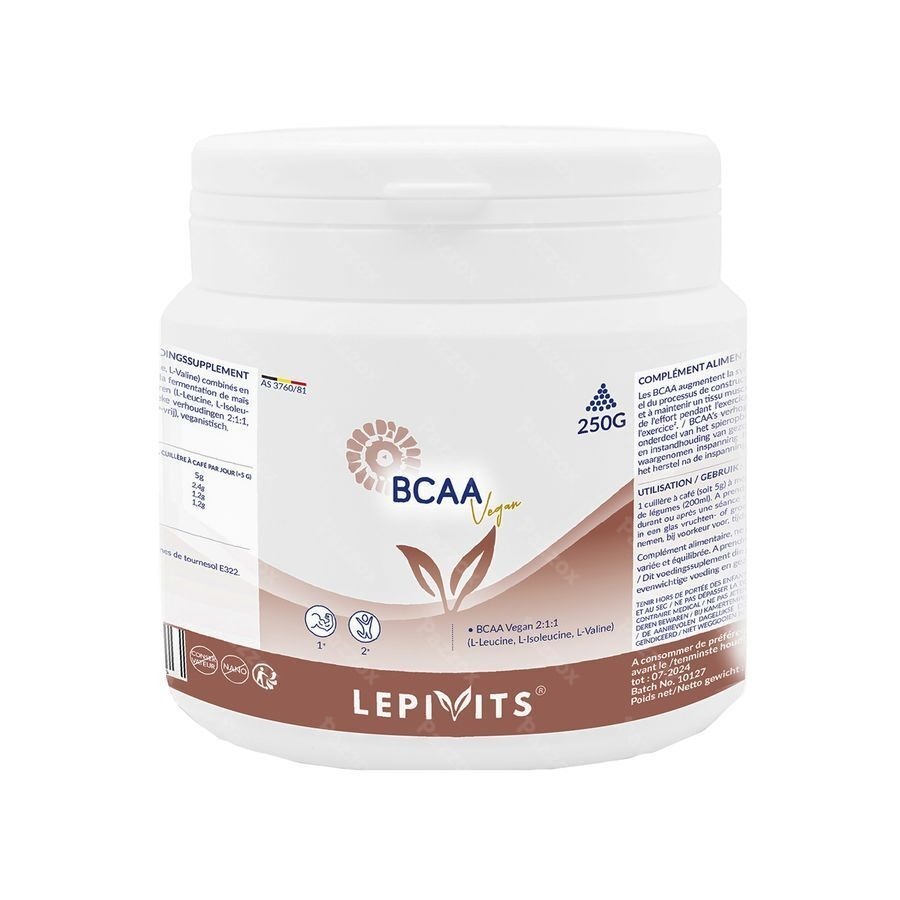 Lepivits BCAA Vegan Poeder 250g