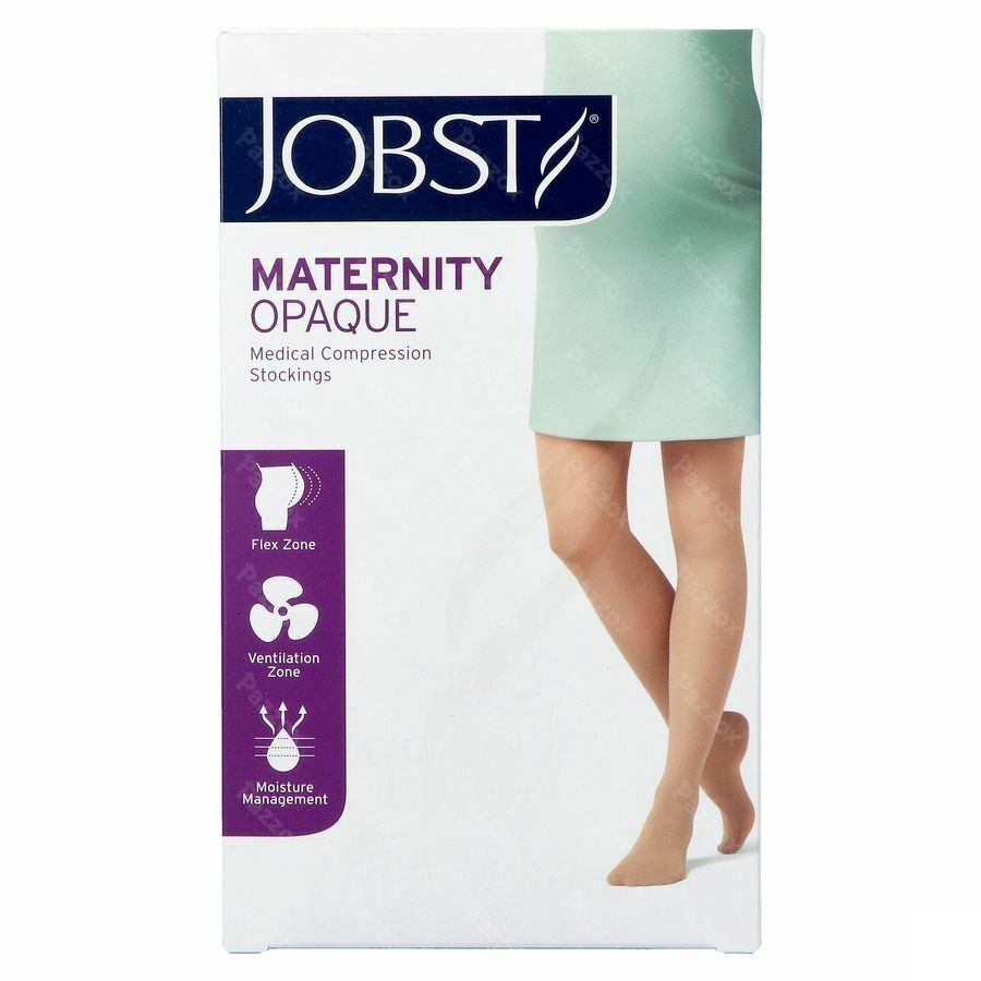 Jobst Mat Opaque 2 At-mat Reg Black I Piece