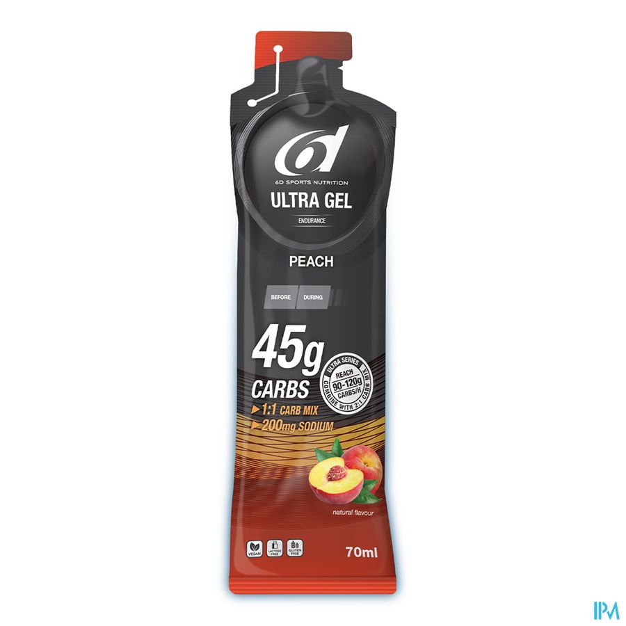 6d Ultra Gel Peach 6x70ml