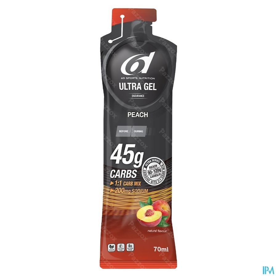 6d Ultra Gel Peach 6x70ml