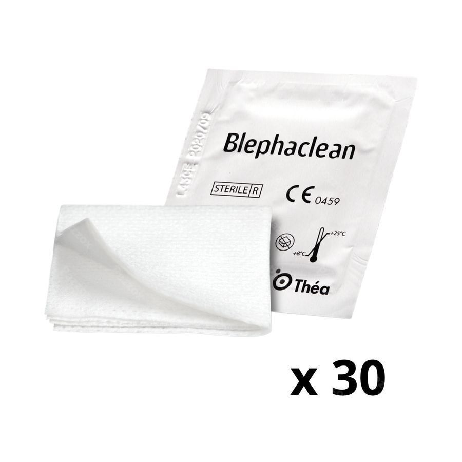 Blephaclean 30 Steriele Oogkompressen