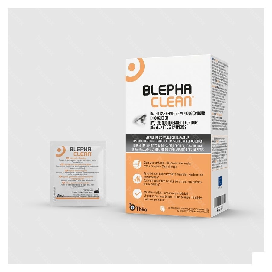 Blephaclean 30 Steriele Oogkompressen