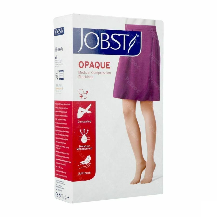 Jobst Opaque 2 Ag Reg Dots Bla Iii Pair