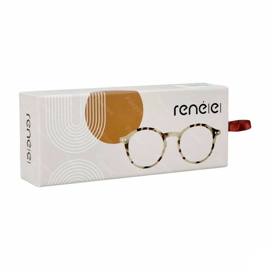 RenÉ(e) Bril Re-y01 Vanilla Latte Tortoise +2,5