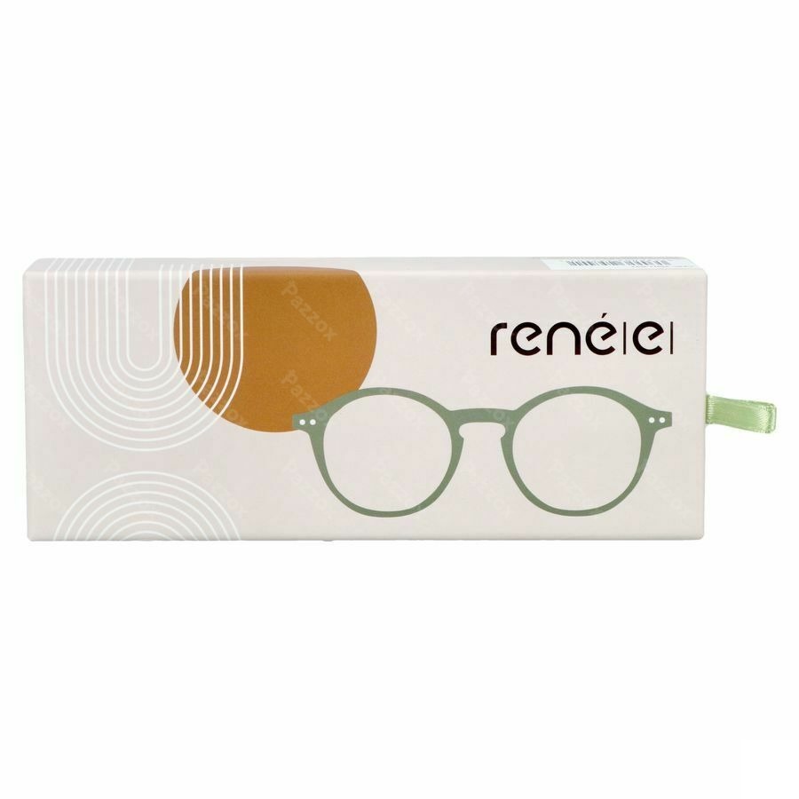 RenÉ(e) Bril Re-y05 Monstera Leaf Green +2