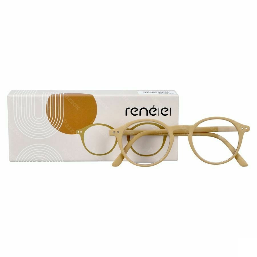 RenÉ(e) Bril Re-y06 Faded Photograph Yellow +2