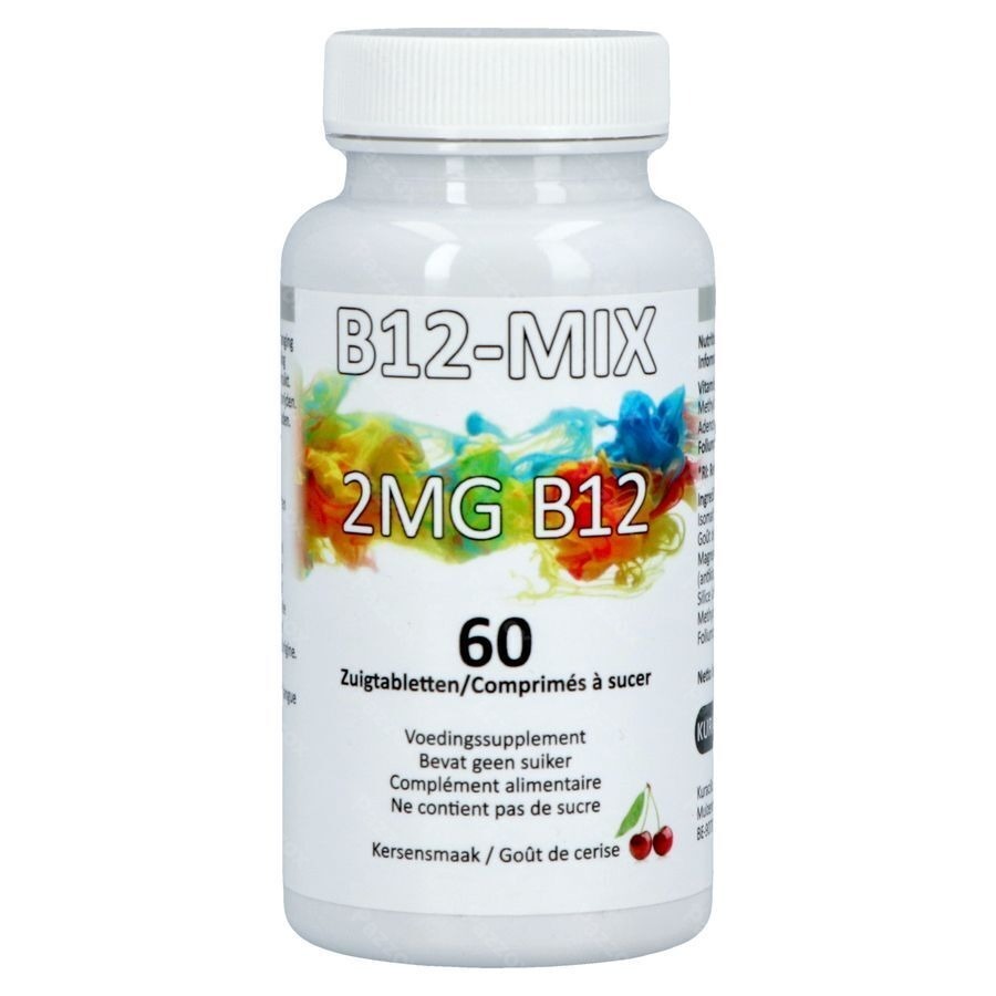B12-mix 2mg 60 Zuigtabletten