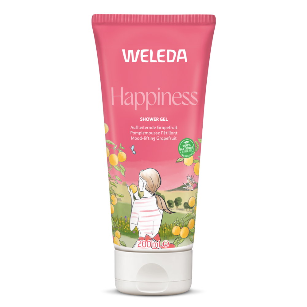 Weleda Happiness Douchegel Grapefruit 200ml