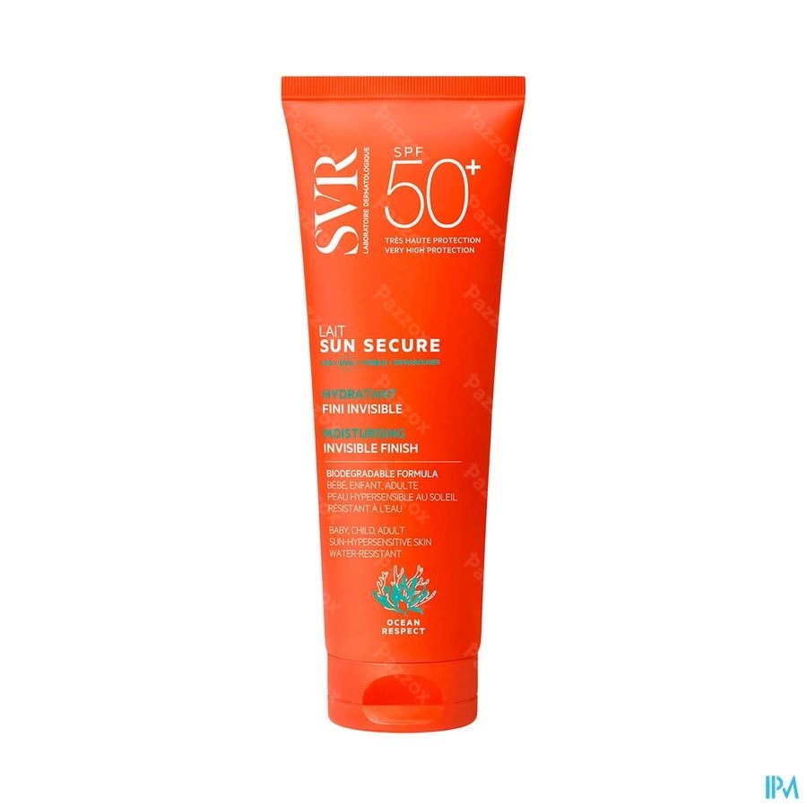 SVR Sun Secure Zonnemelk Zonder Parfum SPF50+ 250ml