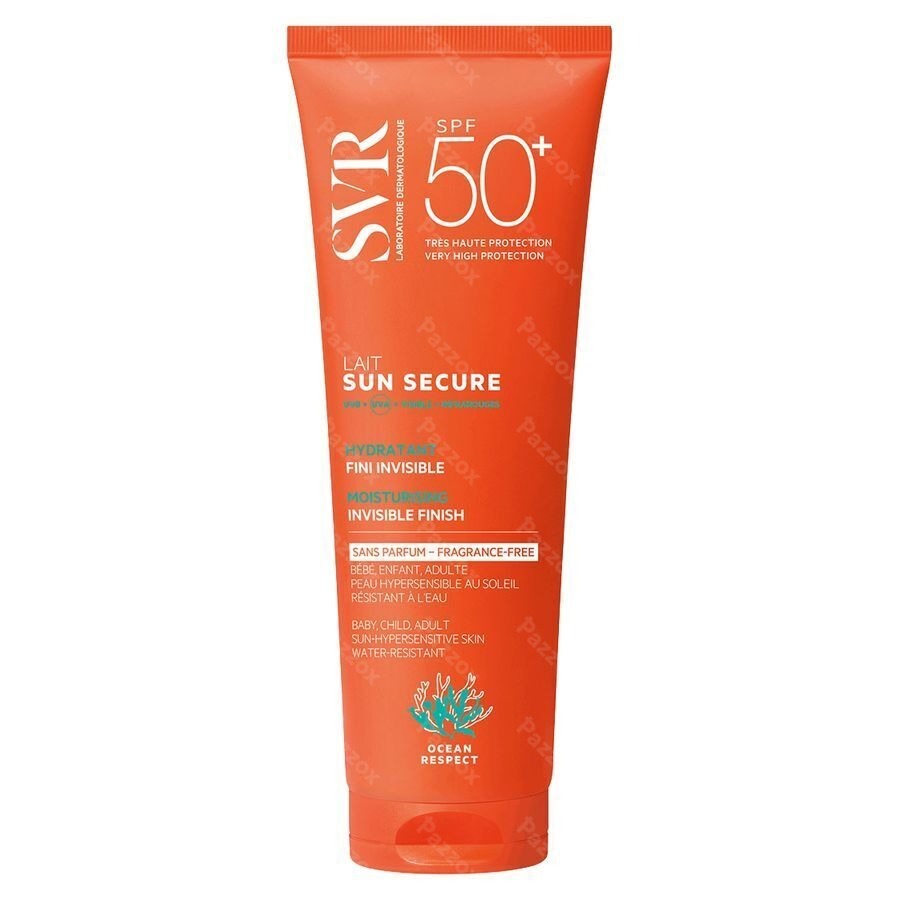 SVR Sun Secure Zonnemelk Zonder Parfum SPF50+ 250ml