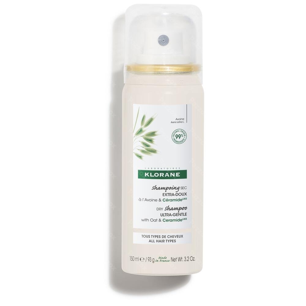 Klorane Capillaire Droogshampoo Havermelk en Ceramide 50ml