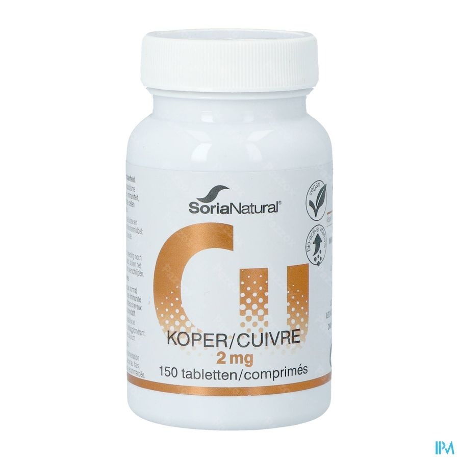 Soria Koper Retard 2mg 150 Tabletten