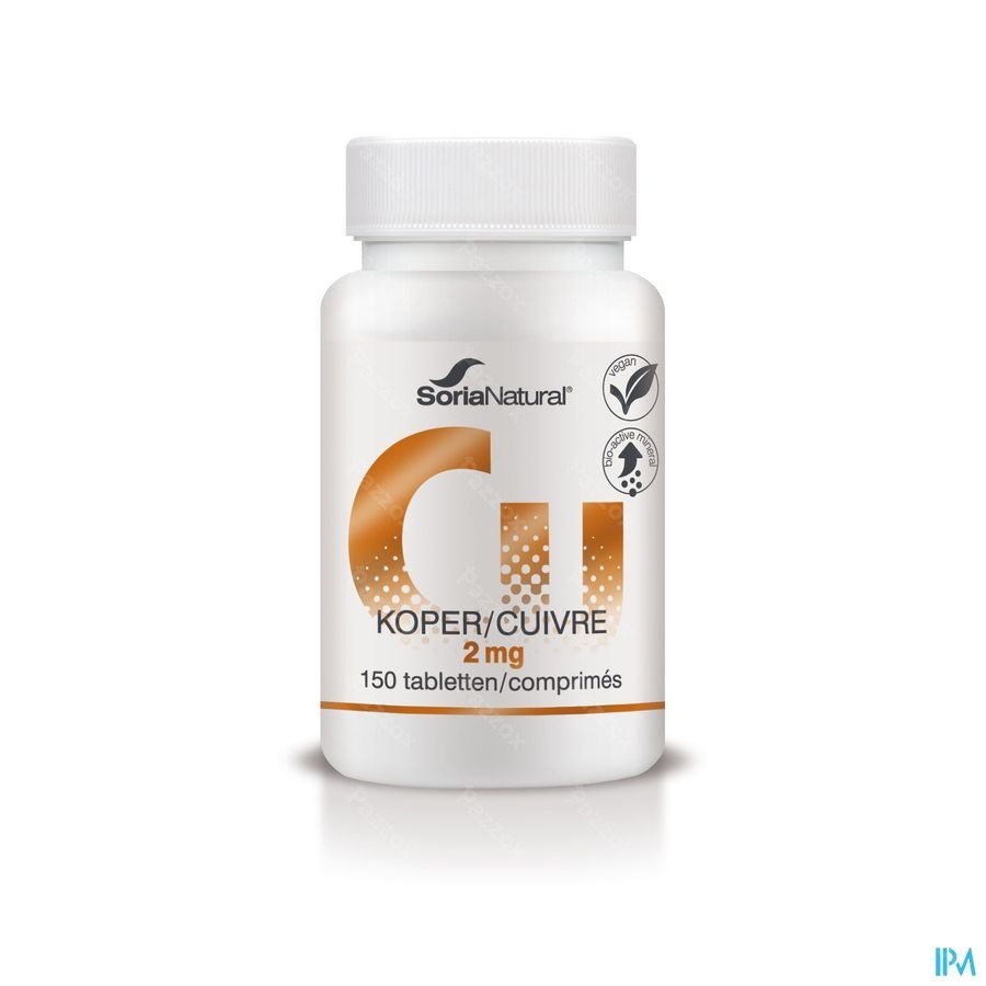 Soria Koper Retard 2mg 150 Tabletten