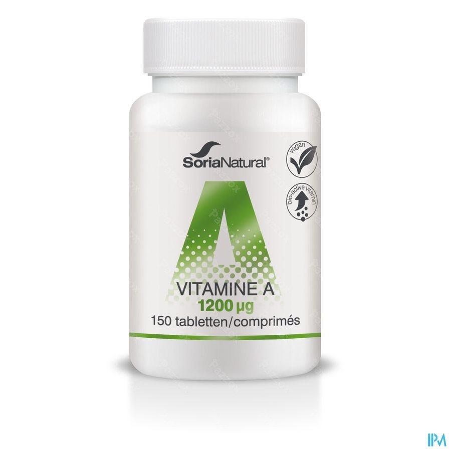 Soria Vitamine A 1200µg 150 Tabletten