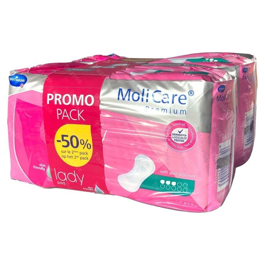 Molicare Premium Lady Pad 3 Drops 2x14 Promopack