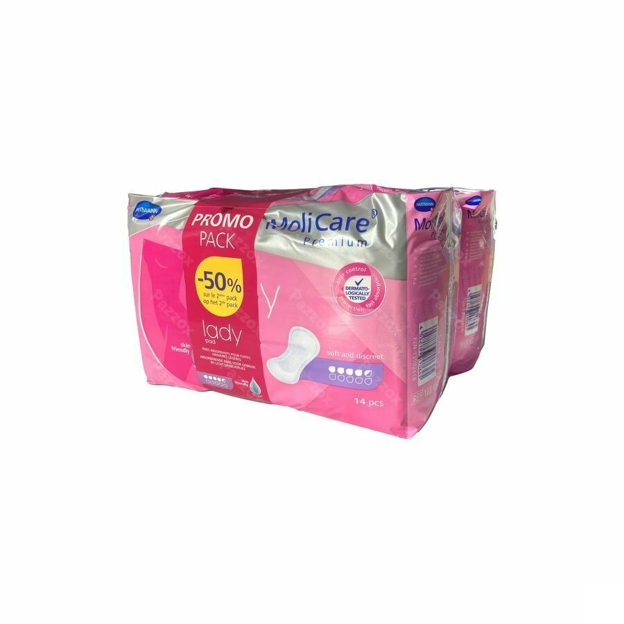 Molicare Premium Lady Pad 4,5 Drops 2x14 Promopack