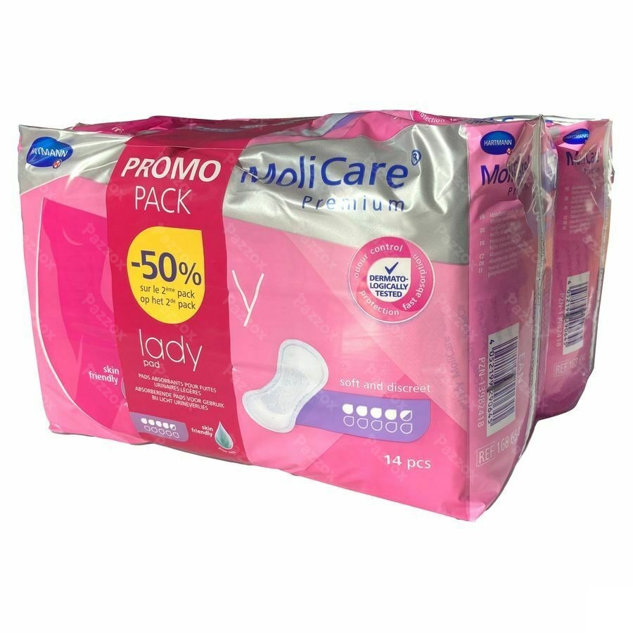 Molicare Premium Lady Pad 4,5 Drops 2x14 Promopack