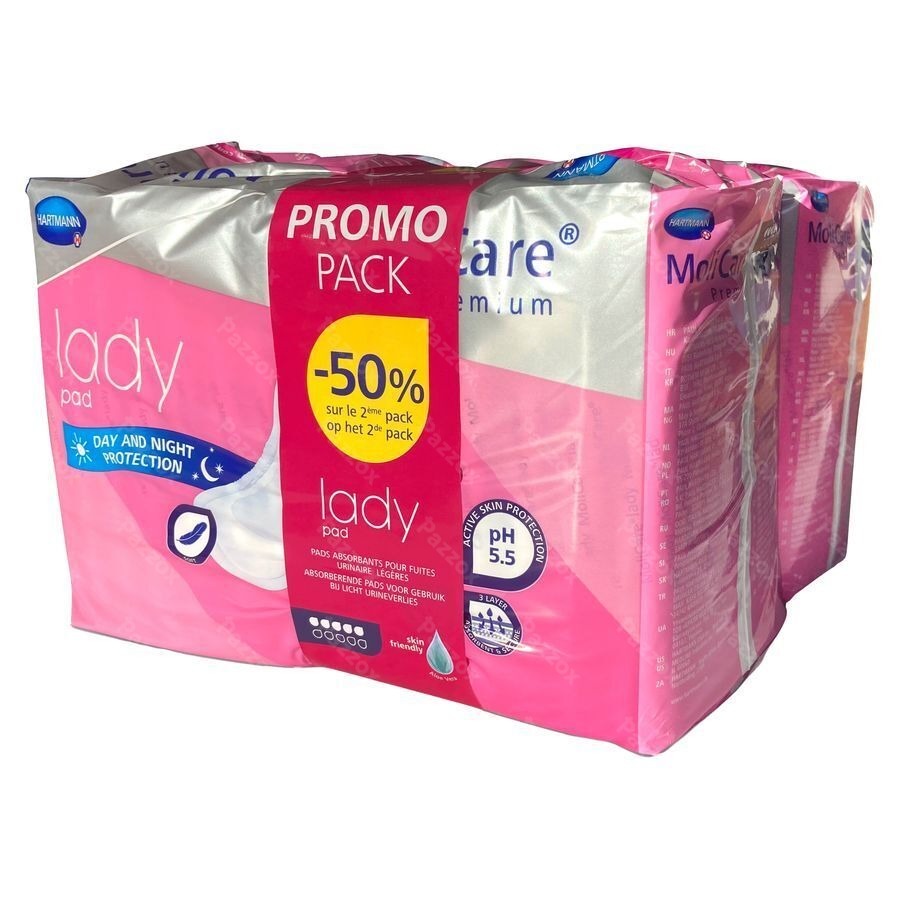 Molicare Premium Lady Pad 5 Drops 2x14 Promopack