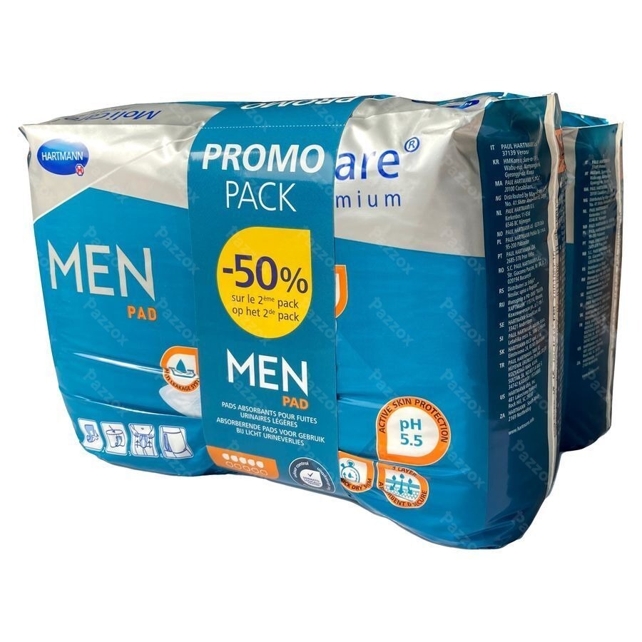 Molicare Premium Men Pad 5 Drops 2x14 Promopack
