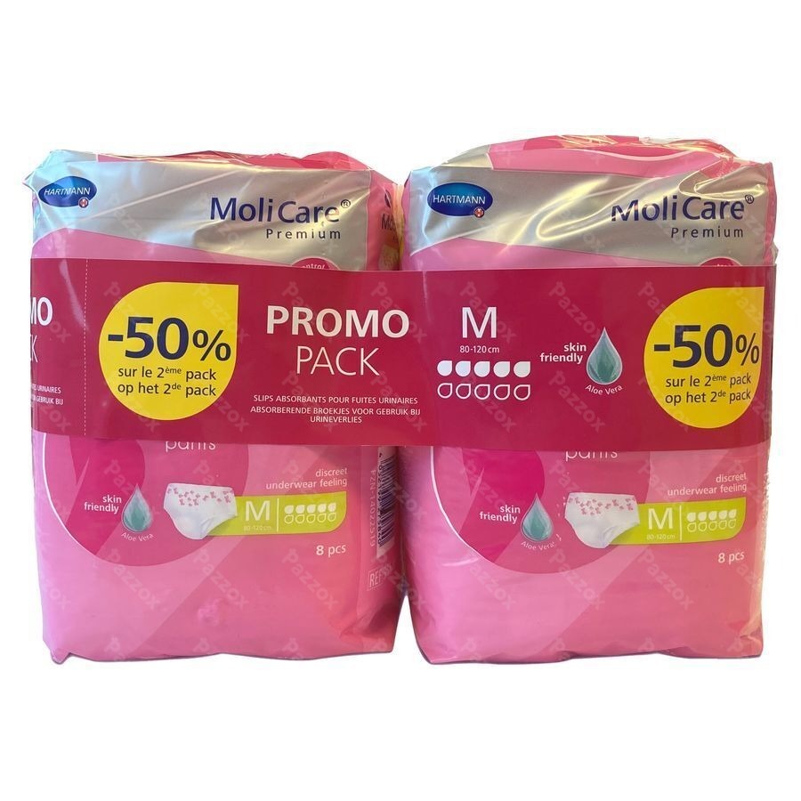 Molicare Premium Lady Pants 5 Drops M 2x8 Promo