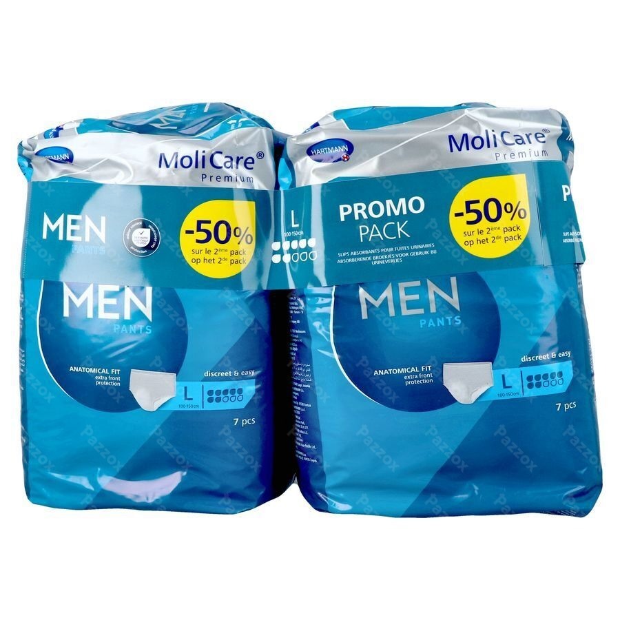 Molicare Premium Men Pants 7 Drops l 2x7 Promopack