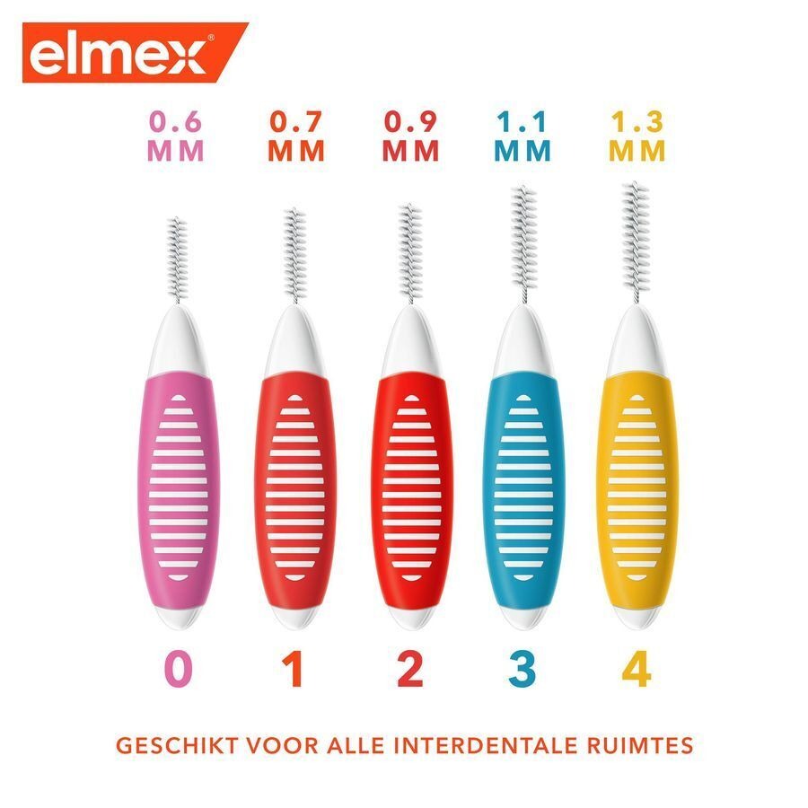 Elmex Set Interdentale Borsteltjes Iso 4 1,3mm 8