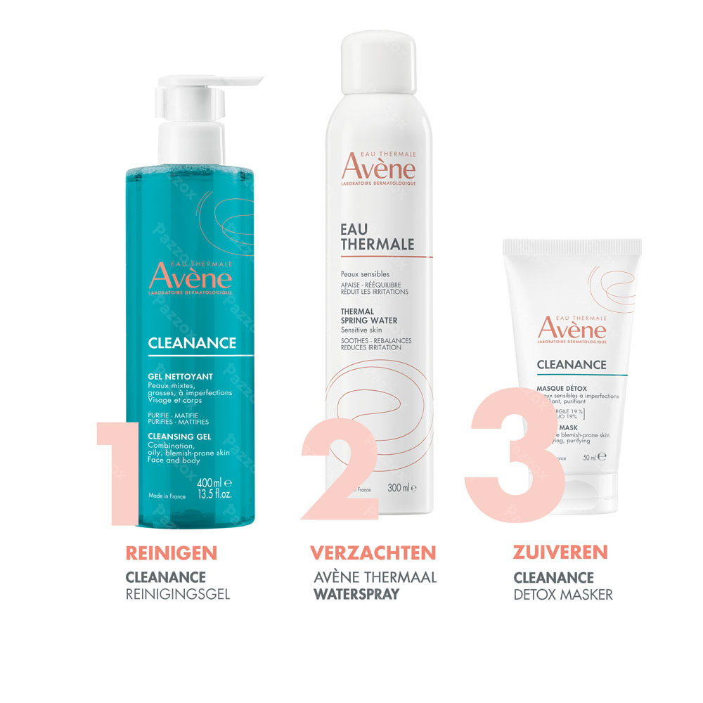 Avène Cleanance Matterend en Zuiverend Detox Masker 50ml