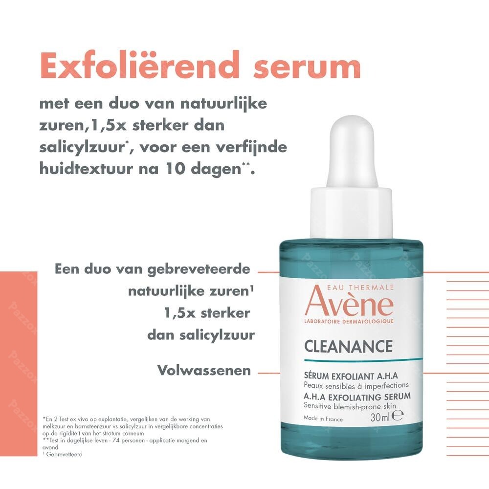Avène Cleanance Exfoliërend Serum 30ml