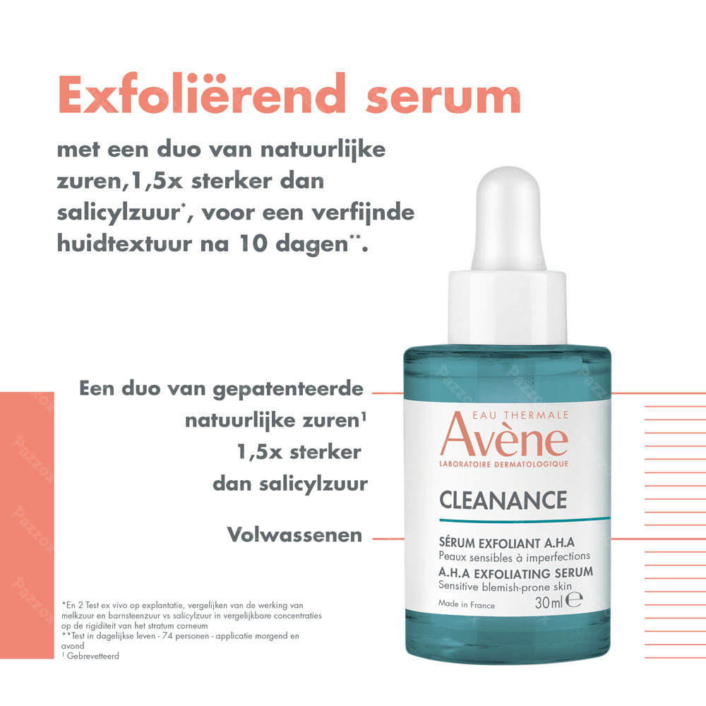 Avène Cleanance Exfoliërend Serum 30ml