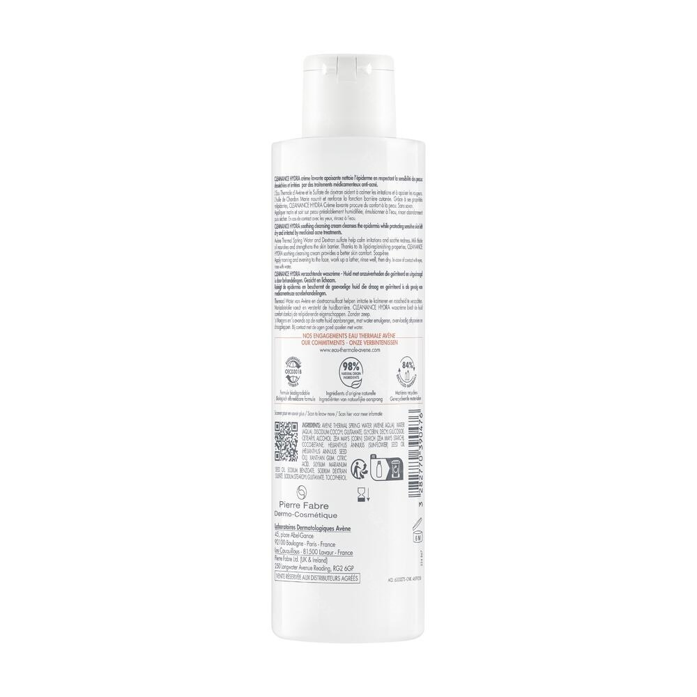 Avène Cleanance Hydraterende Wascrème 200ml