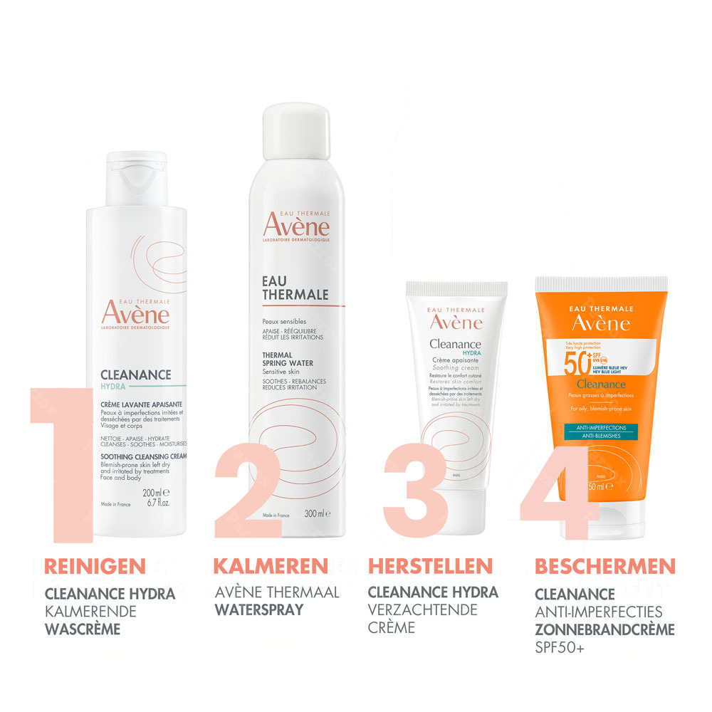 Avène Cleanance Hydraterende Wascrème 200ml