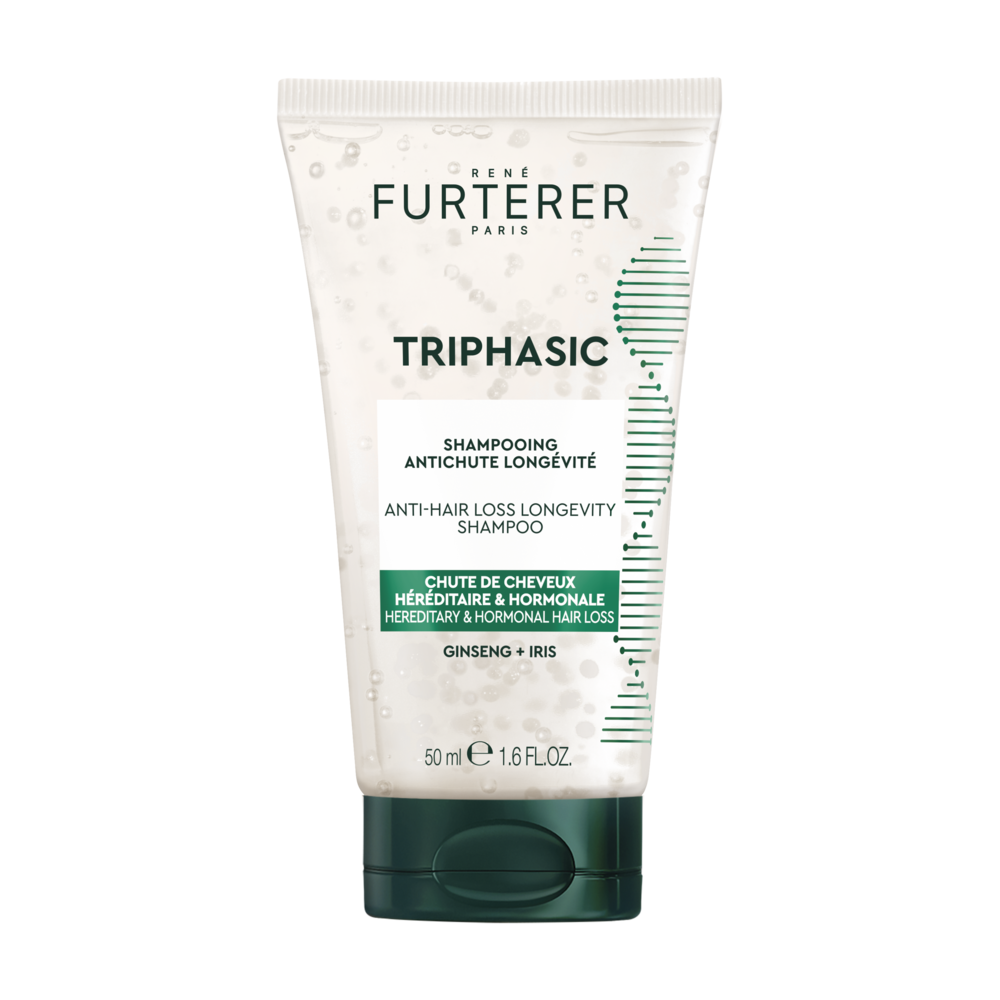 René Furterer Triphasic Anti-haaruitval Shampoo voor Levensduur, Erfelijke & hormonale haaruitval 50ml